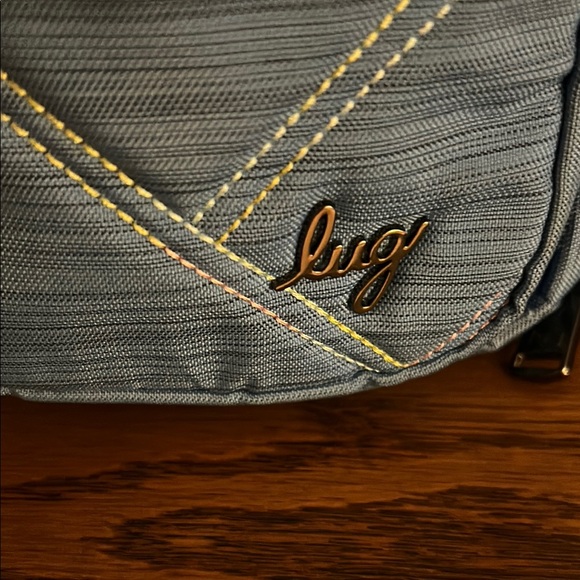 Lug Blue Crossbody Bag with Ergonomic Design - Picture 2 of 6